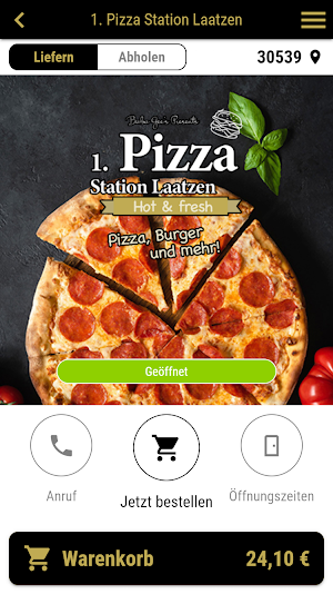 1. Pizza Station Laatzen Screenshot 0