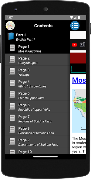 Map of Burkina Faso Screenshot 0