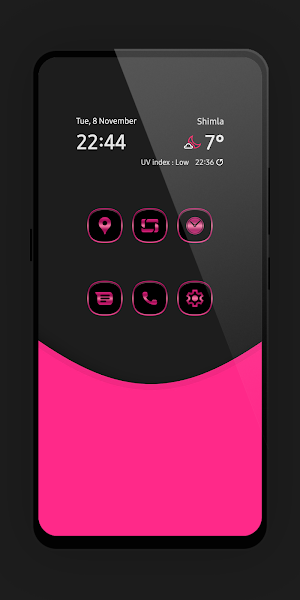 Dazzling Pink Icon Pack Screenshot 0