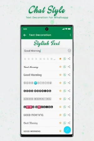 Chat Style - Font For Whatsapp Screenshot 2