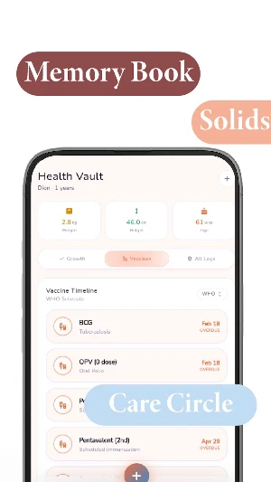 Lumi : Baby Tracker & Insights Screenshot 2