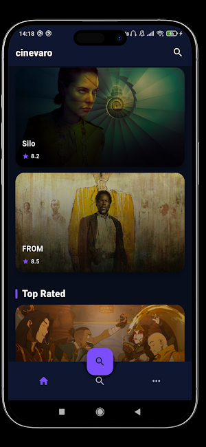 cinevaro : Movies & TV Shows Screenshot 1