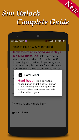 Sim Unlock Complete Guide Screenshot 3