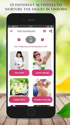 Garbh Sanskar Guru - Best companion 4 pregnancy Screenshot 2