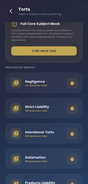 UBE Bar Review & Flashcards Screenshot 1