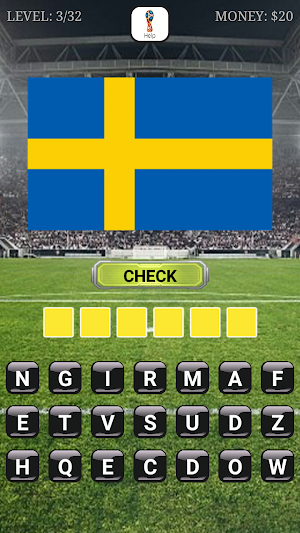 2018 World Cup Teams Quiz Screenshot 1