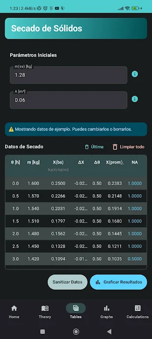 SecaTech: Cálculos de Secado Screenshot 1