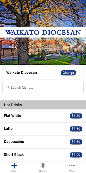 Waikato Diocesan Dining Screenshot 2