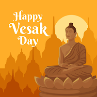 Vesak Day Greetings Cards