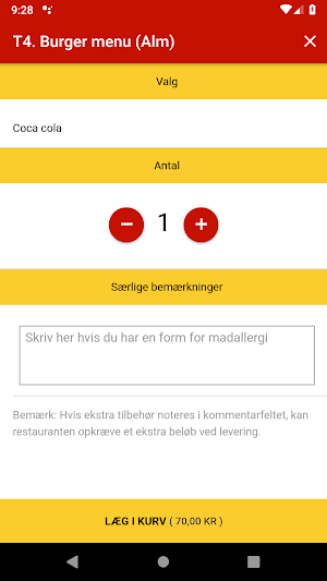 Mario´s Pizza Taastrup Screenshot 3