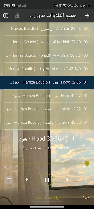 القران بصوت حمزة بوديب بدون نت Screenshot 2