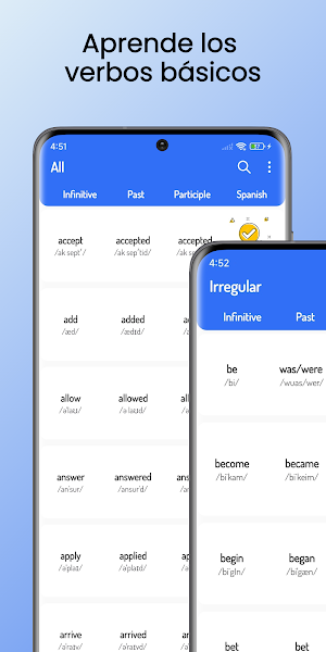 My Verb List Screenshot 0