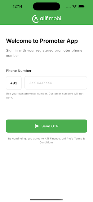 Alif Promoter Screenshot 0