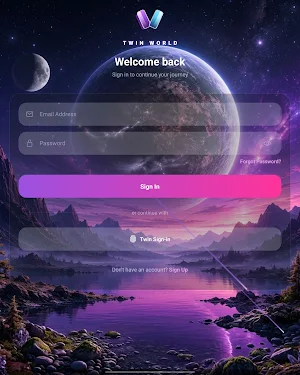 twin world social network Screenshot 3