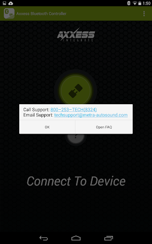 Axxess Bluetooth Controller Screenshot 3