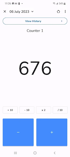 myCounter - Number Counter Screenshot 1