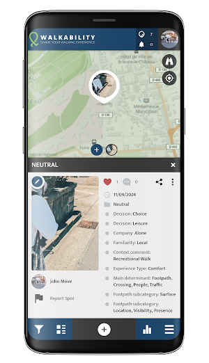 Walkability Screenshot 2