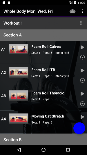 Bespoke Body Fitness Screenshot 2