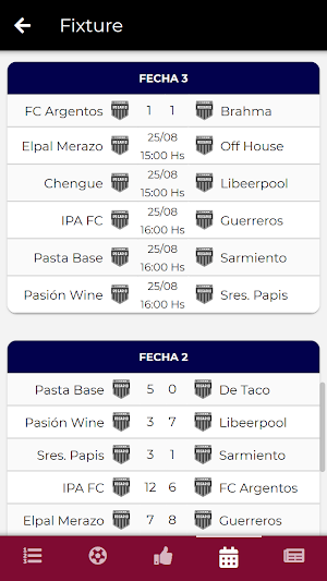 Liga Encuentro Screenshot 3