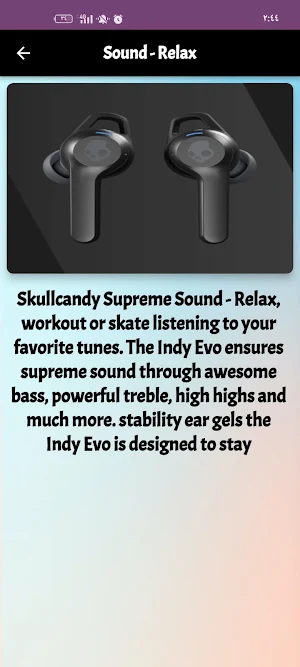skullcandy indy evo guide Screenshot 2