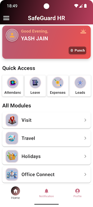 Safeguard HR Screenshot 2