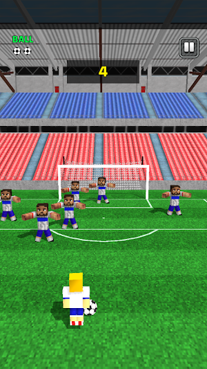 Pixel Soccer 3D Screenshot 2