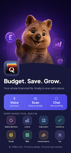 Qashly: AI Expense Tracker Screenshot 0