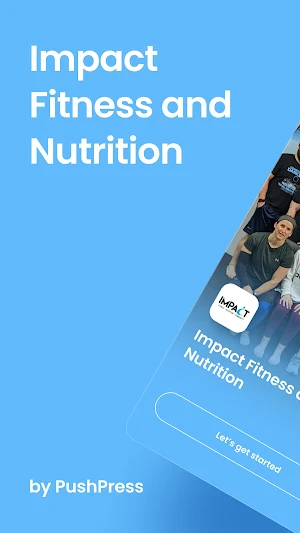 Impact Fitness and Nutrition Screenshot 0