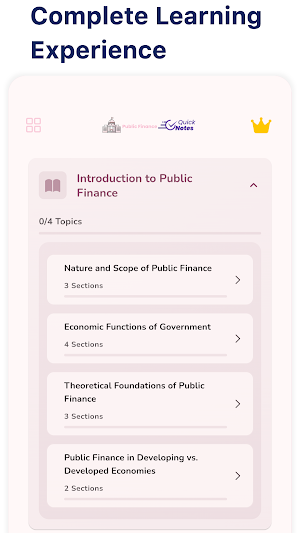 Public Finance Screenshot 0