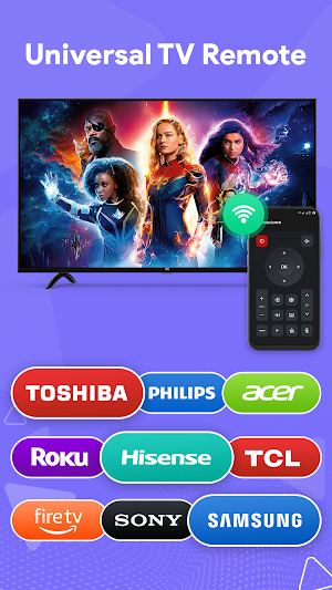 Universal TV remote control Screenshot 2