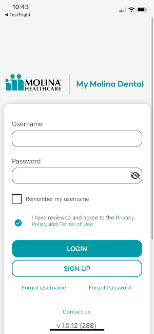 My Molina Dental (Nebraska) Screenshot 2