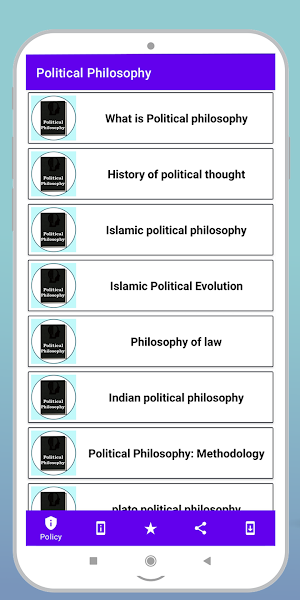 Political Philosophy Screenshot 0