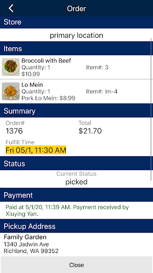 SecuCred Cashier Screenshot 2