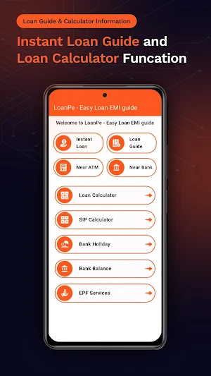 LoanPe - Easy Loan EMI guide Screenshot 1