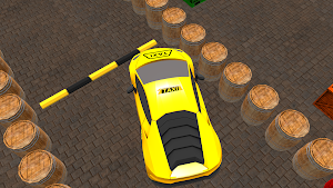 Taxi parking 3d game 2025 Screenshot 1