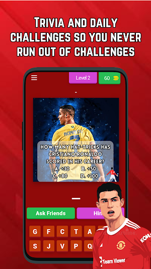 Ronaldo CR7 Quiz Screenshot 3