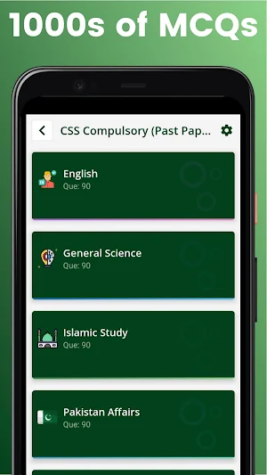 MCQs Solver App for CSS Screenshot 2