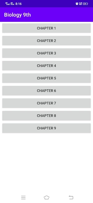 9th Class MCQs Bank Screenshot 2