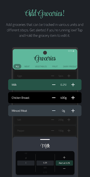 Groceries Screenshot 0