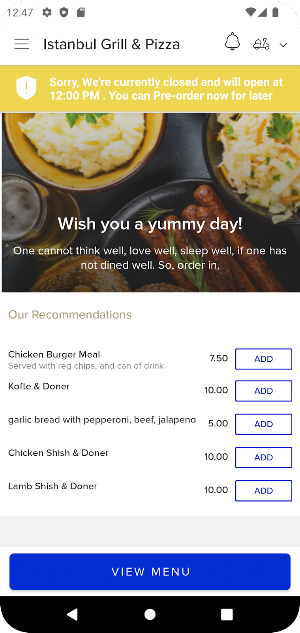 Istanbul Grill & Pizza Screenshot 3