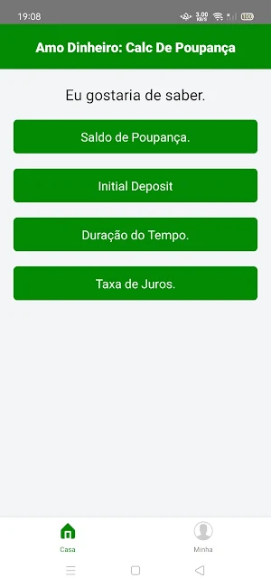 Ama dinero: cálculo de ahorros Screenshot 1