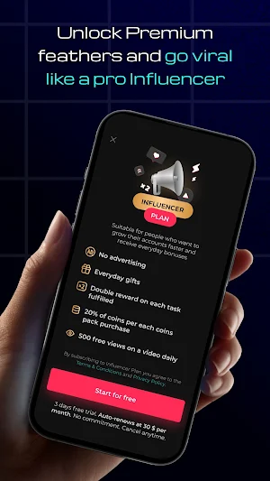 TikViral Boost Likes Followers Screenshot 2