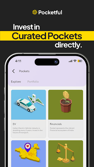 Pocketful Stocks, IPO, Trading Screenshot 1