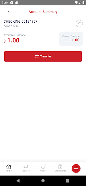 Lamont Bank StJohn Mobile APP Screenshot 3