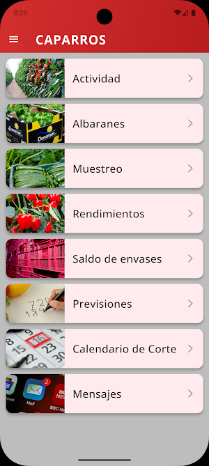 Caparrós Nature Agricultores Screenshot 1