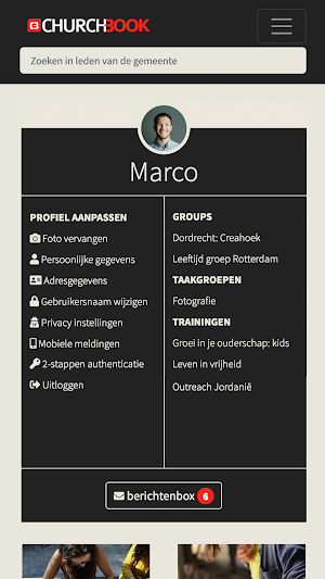 Churchbook -zuidland Screenshot 0