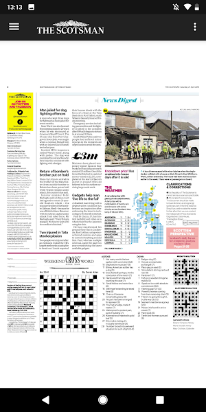 The Scotsman Newspaper Screenshot 1