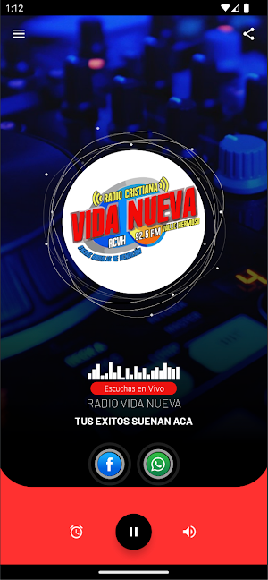 Radio Cristiana Vida Nueva Screenshot 2