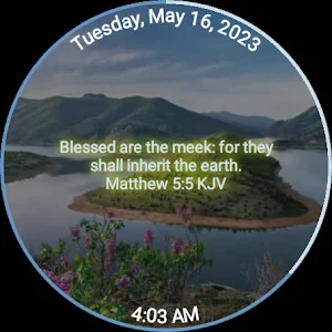 Blessed Bible Watch Face Screenshot 2