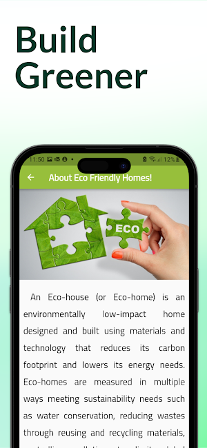 Eco Friendly Home Guide Screenshot 1